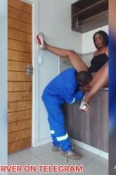 How I Fuck And Suck My Plumber Dick In My Kitchen {PART 2}