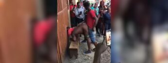 Caught In My House, Forced Outside: Husband Drags Wife Lover Outside To Fuck Her In Front of Everyone