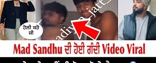 Mad Sandhu Viral Video