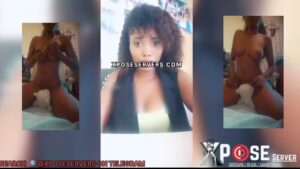 LÆks NÜÐE Video Of A Popular Ghanaian TikTokker, Efia Fvcking Her Pet, She Mistakenly Post It On Her Snapchat Statue