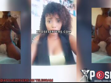 LÆks NÜÐE Video Of A Popular Ghanaian TikTokker, Efia Fvcking Her Pet, She Mistakenly Post It On Her Snapchat Statue