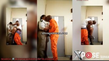 Resurfaced V!d€0 Shows Prison Warder On Hidden Camera G€tting F!x€d Hard By An Inmate