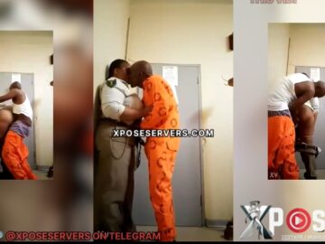 Resurfaced V!d€0 Shows Prison Warder On Hidden Camera G€tting F!x€d Hard By An Inmate