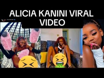 Alicia Kanini Viral Video Sparks Global Buzz: Watch the Full Video Here