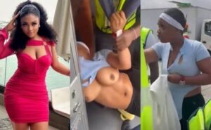 Nigerian Ibom Air Passenger Trending Video: The Full Video Of Lady With Boobs Exposed Goes Viral on Twitter
