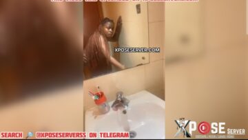 Full Læks Of Tunde From Lagos Fµ¢k!ng His Sis Neighbor’s Daughter Chidinma In Their Bathroom