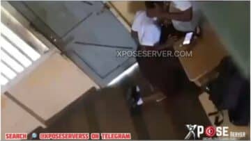 Shocking Classroom Sæxtape Læks Of ⌉6-Yor-Old Head Teacher’s Daughter Amaka SÜcks And Fvcks Classmate In Enugu School