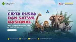 Hari Cinta Puspa dan Satwa Nasional 2025: Saatnya Cinta dan Lindungi Kekayaan Alam Nusantara!