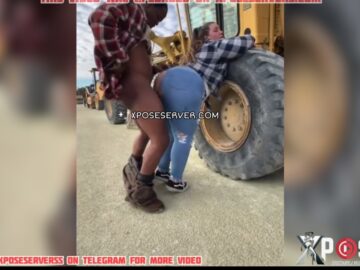 Læks Video Of Nigerian Site Worker In UK Poundings His Female Head Manager With Massive Nyæsh In Construction Site