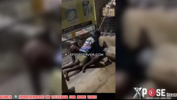 Læk Video Of Man Caught Sleeping With Man And Woman, Stripped Naked And Forced To Fvck Mad Woman In Front Of Crowd