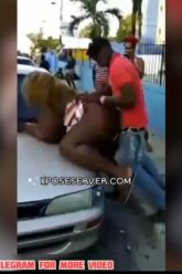Læk Video Of Jamaican Shanice Fvcked By Man In Street As People Record And Post On Social Media