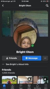 Leak Masturbating Video Of Blessing Masturbating On Video Call With Abroad Lover 