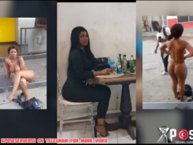 Leak Nude Video Of Abuja Instagram Baddie Aisha Running Mad Naked In The Street Showing Her Tight Pussy And Floppy Breasts After Meeting Alhaji Musa In Hotel Near Central Area Abuja