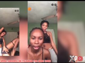 Leak Lesbian Video Of Two Sisters Ada And Chioma Fucking Themselves Live On Tiktok While People Watch In Abomination Video