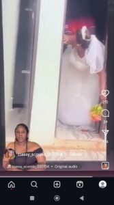 Leak Sextape Video Of Blessing Fucking Her Ex-Boyfriend In Doggy-Style Inside The Church Toilet — Things Dey Happen On Her Wedding Day