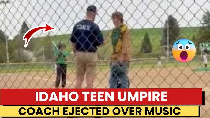 Idaho Teen Umpire Viral Video: Jameson Morris Ejects Coach Over Walk-Up Music