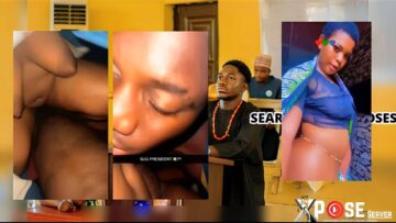 Full Leak Sextape Video Of FUOYE SUG President Adio James Iyanuoluwa – See How The Student Leader Dey Enjoy