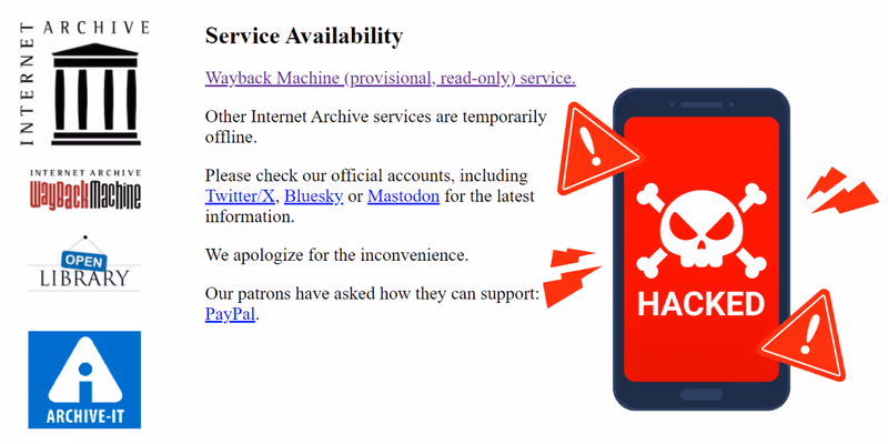 Internet Archive Cyber Leak